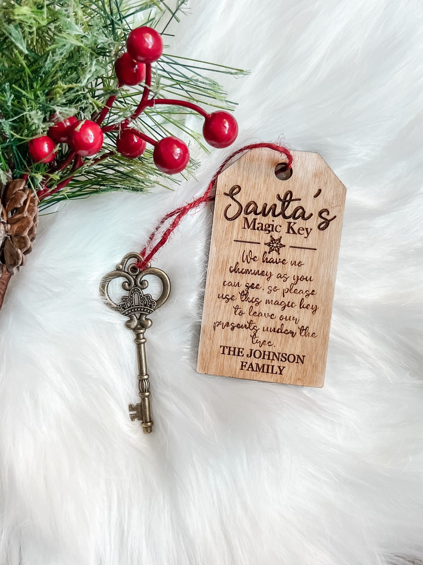 Personalized Santa's Magic Key