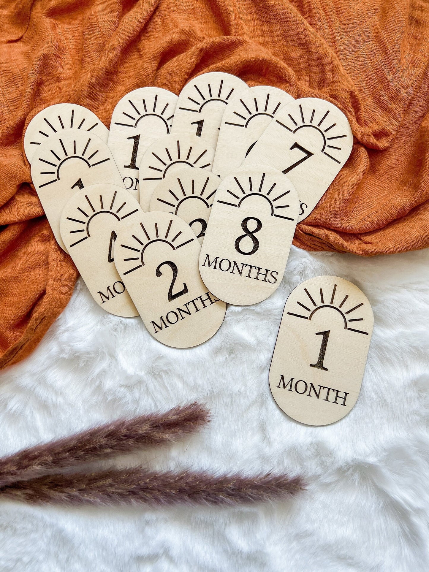 Sunshine Milestone Markers