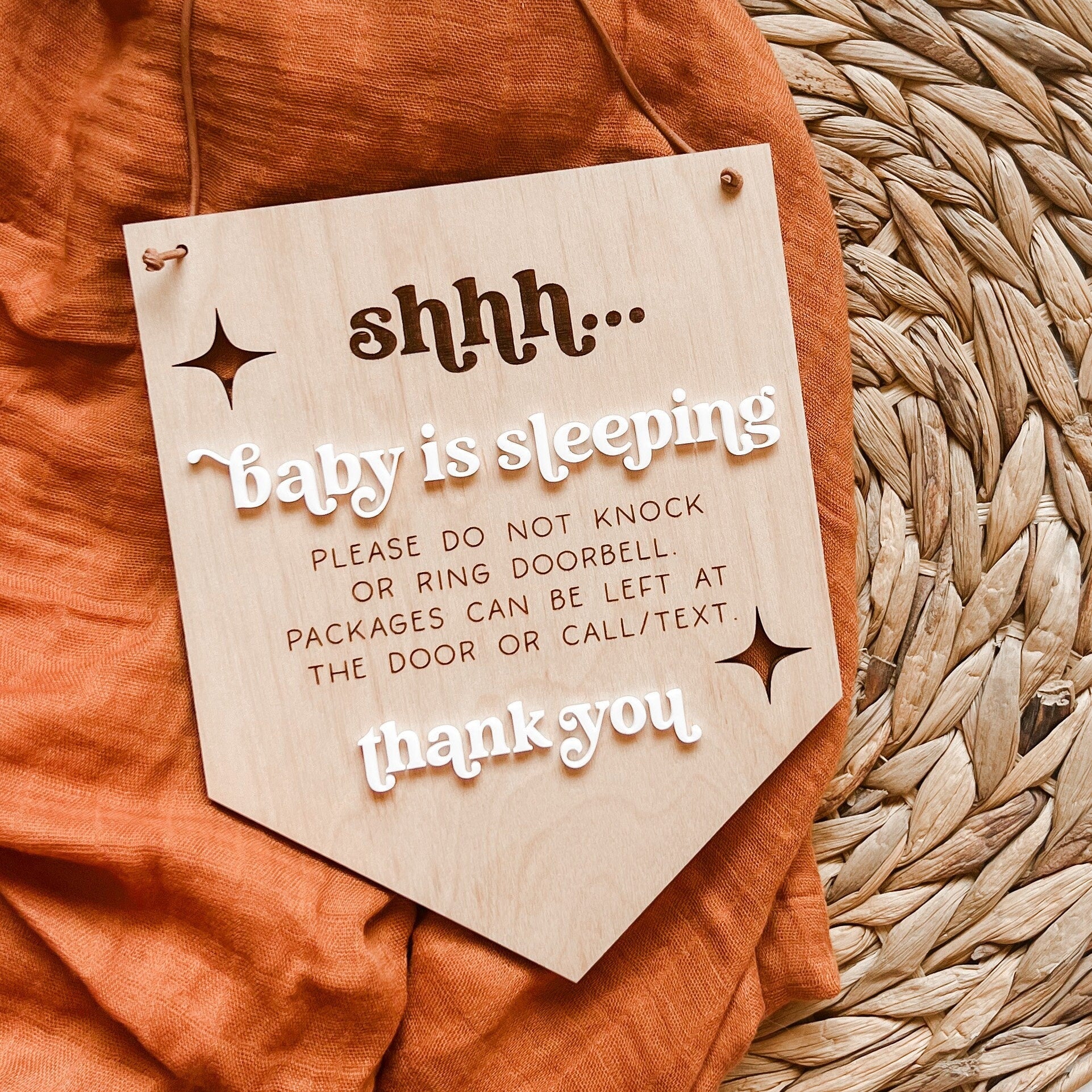 Baby Sleeping Door Hanger