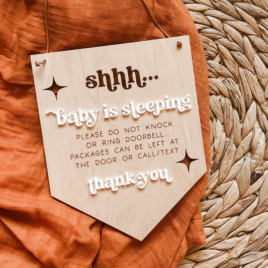 Baby Sleeping Door Hanger