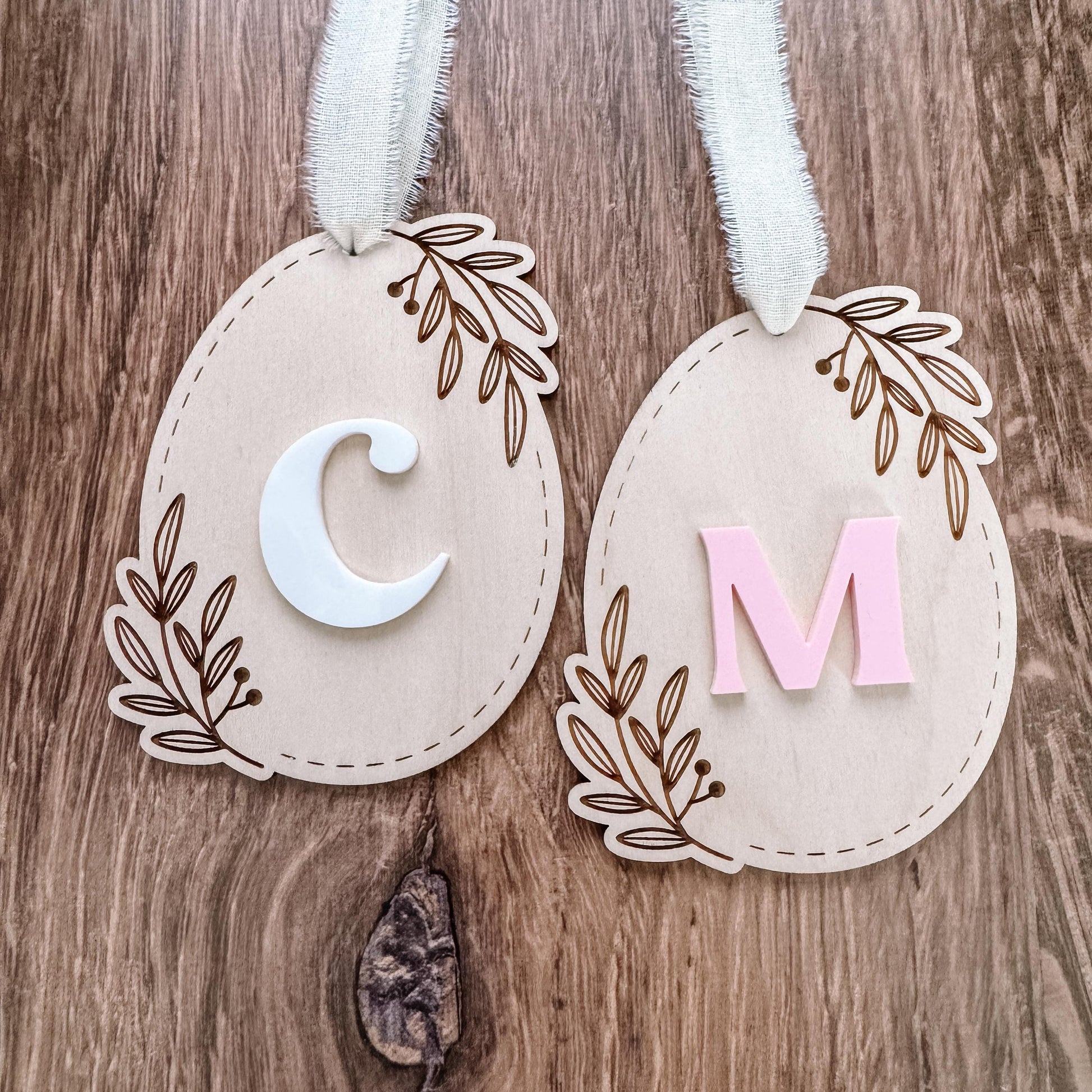 Letter Easter Basket Tag | Easter Basket Name Tag | Easter Tag | Kids Easter Basket | Easter Basket Tag | Personalized Easter Gift
